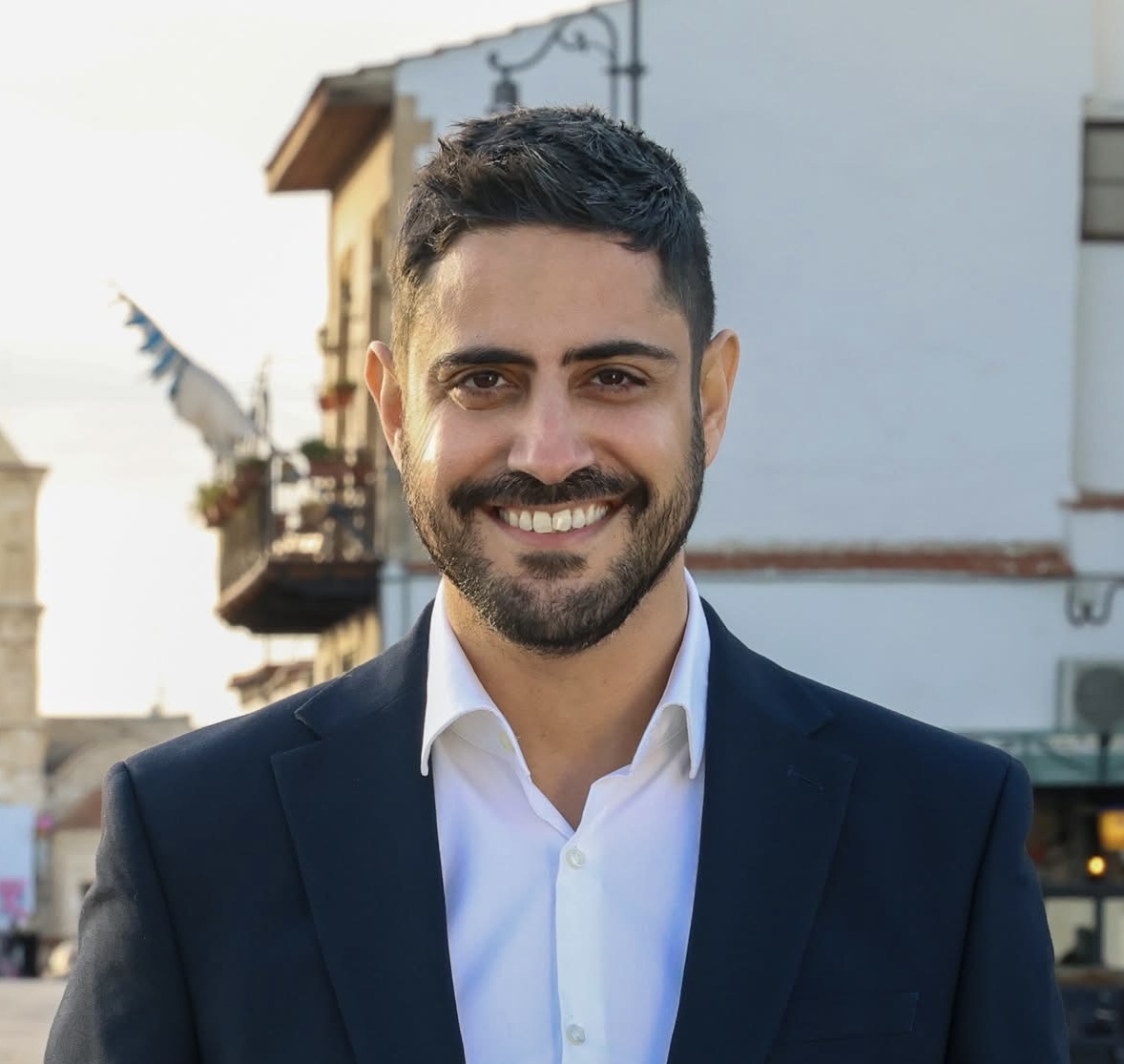 Portrait of Dr Panagiotis Evangelides